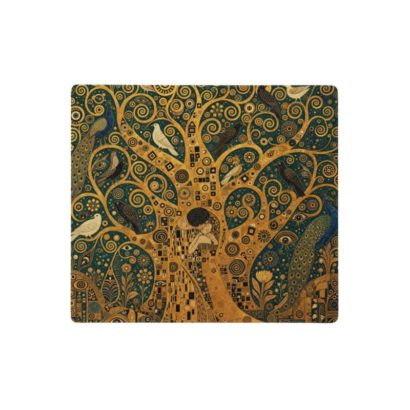 Gaming Mousepad - Klimt Lebensbaum (Art Nouveau)