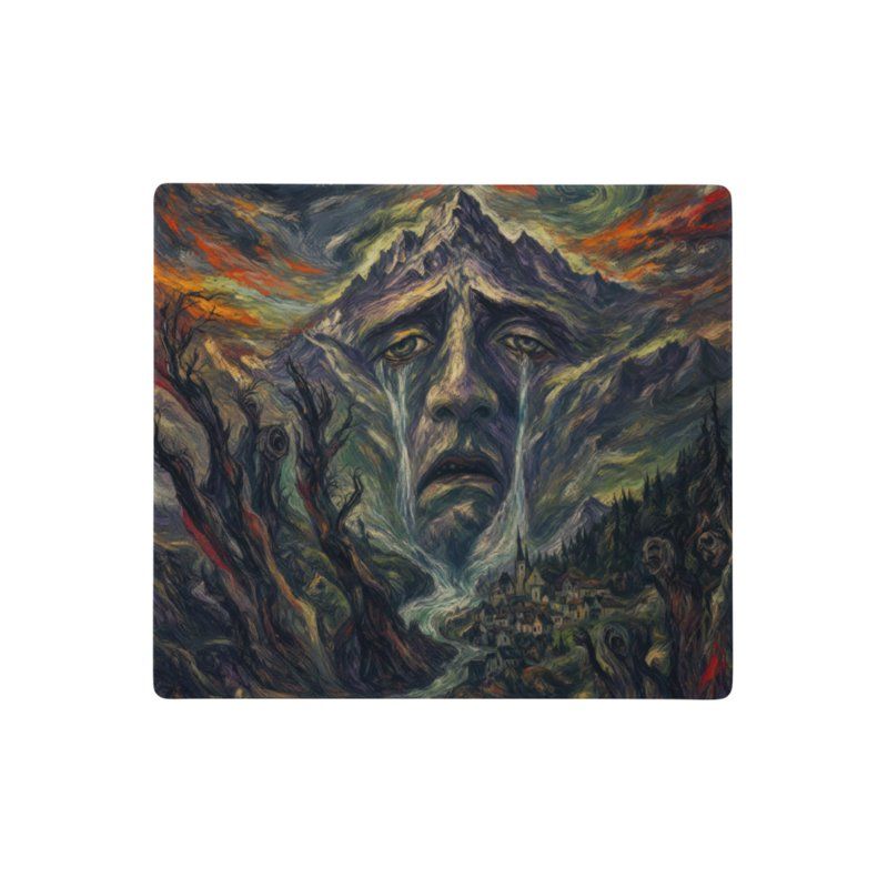 Gaming Mousepad - Kokoschka Landschaft (Expressionismus)