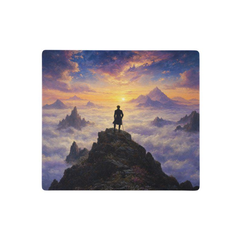 Gaming Mousepad - Friedrich Nebelmeer (Romantik)