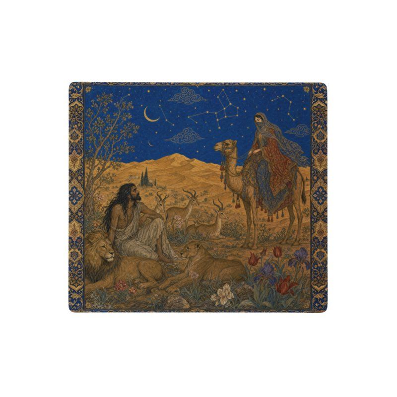 Gaming Mousepad - Persisch Leila (Art Nouveau)