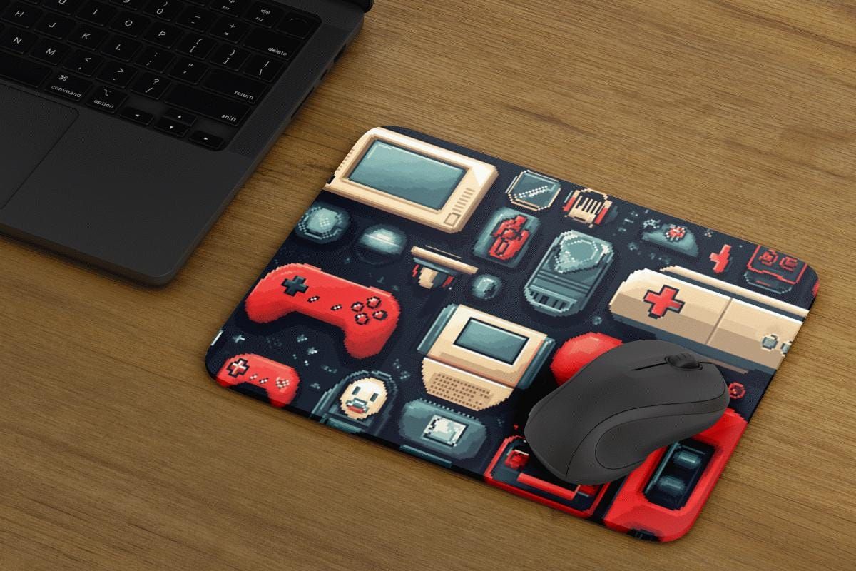 Retro Controller Mauspad