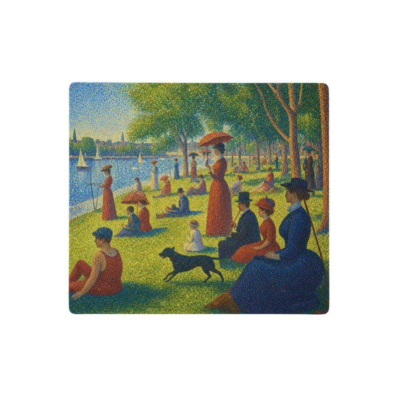 Schreibtischunterlage Mauspad - Seurat Pointillismus (Impressionismus)