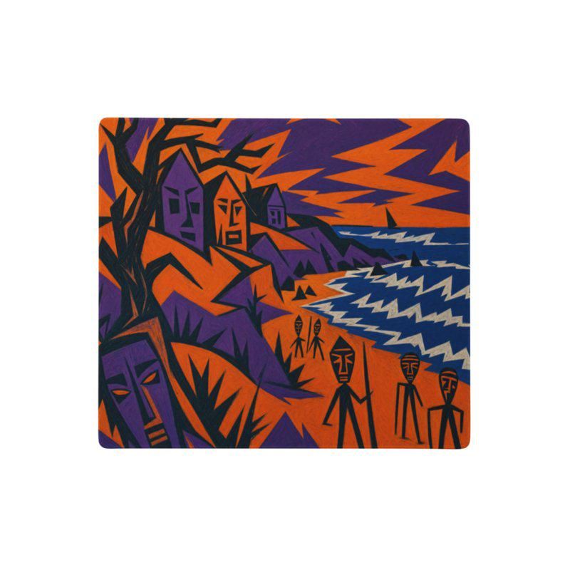 Schreibtischunterlage Mauspad - Heckel Dünen (Expressionismus)