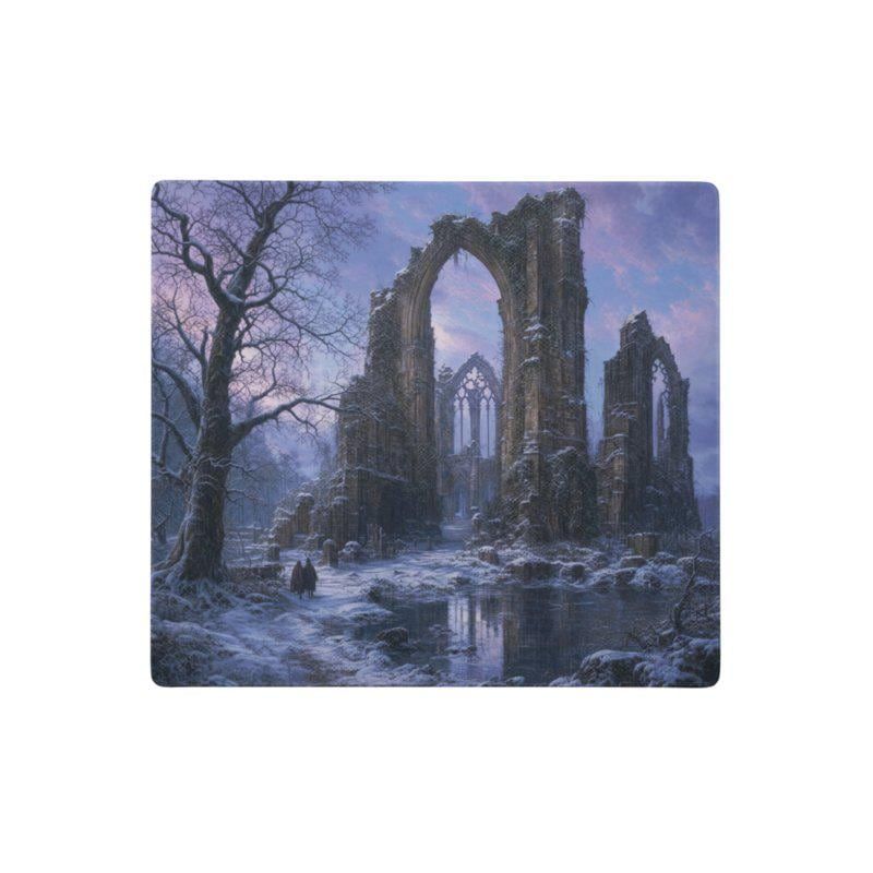Schreibtischunterlage Mauspad - Friedrich Ruine (Romantik)