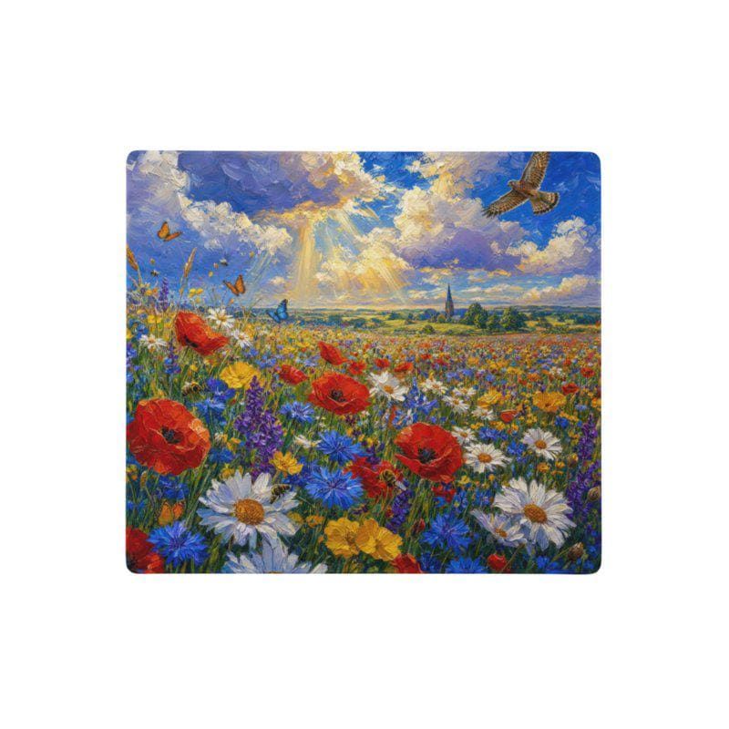 Schreibtischunterlage Mauspad - Blumenwiese (Impressionismus)