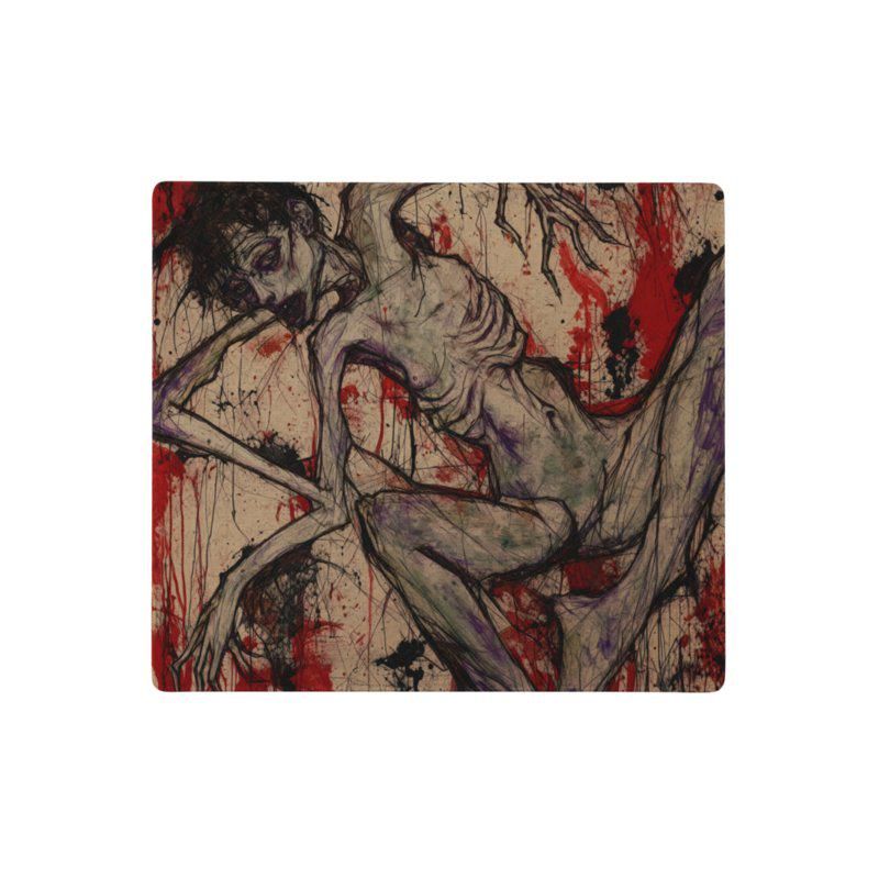 Schreibtischunterlage Mauspad - Schiele Figur (Expressionismus)