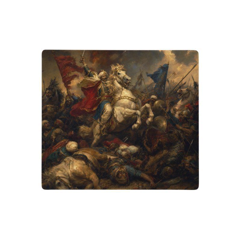 Schreibtischunterlage Mauspad - Delacroix Schlacht (Romantik)