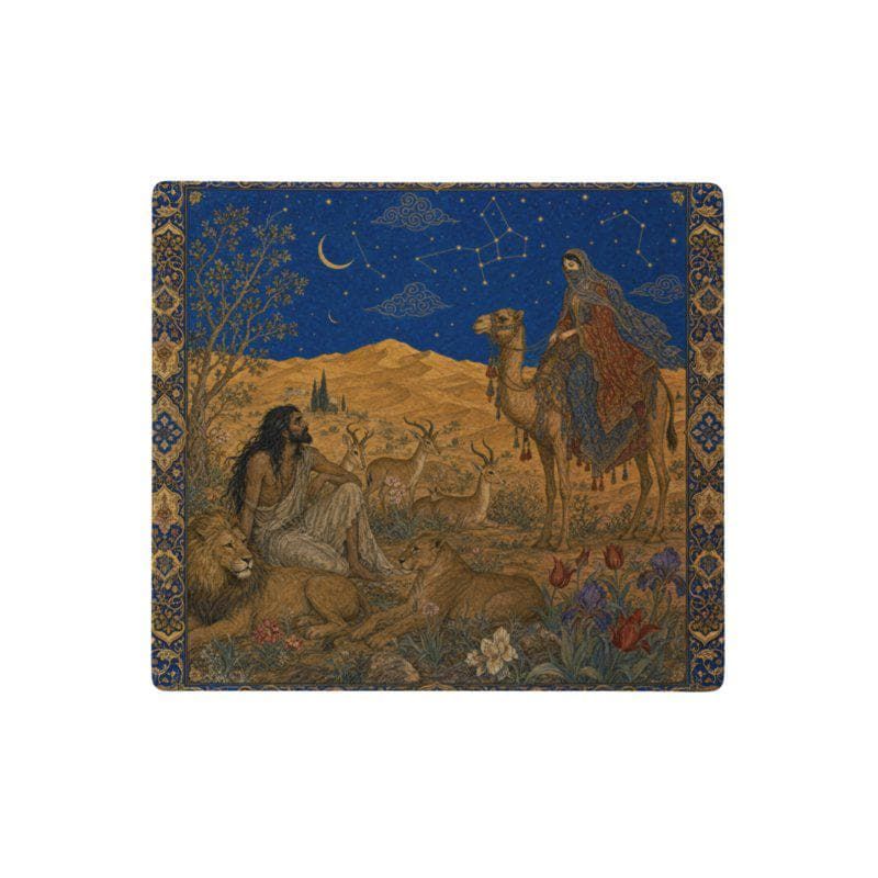 Schreibtischunterlage Mauspad - Persisch Leila (Art Nouveau)