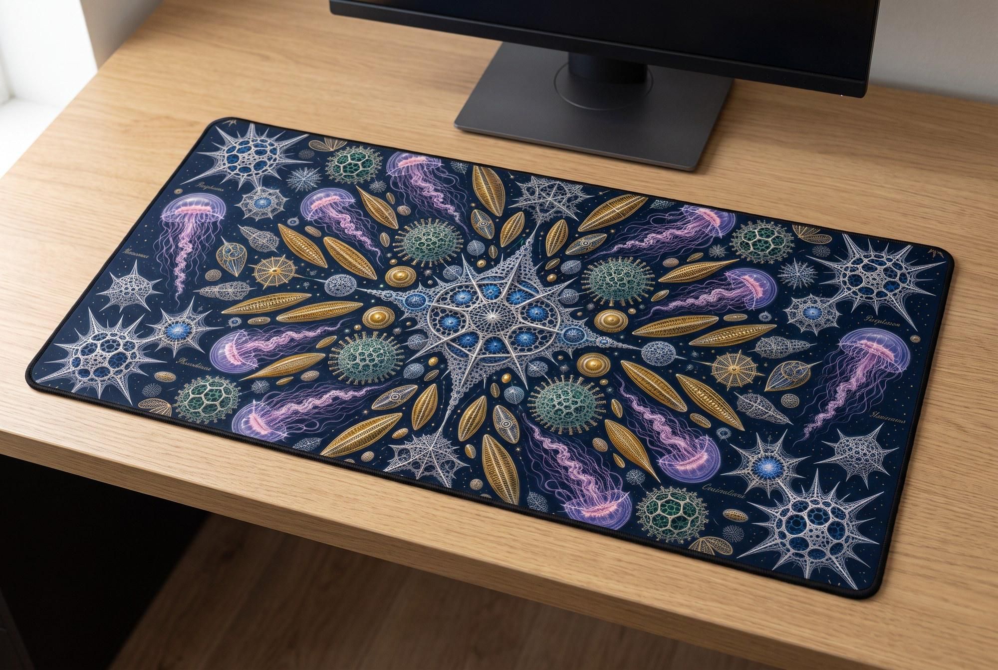 Schreibtischunterlage Mauspad - Haeckel (Botanik)