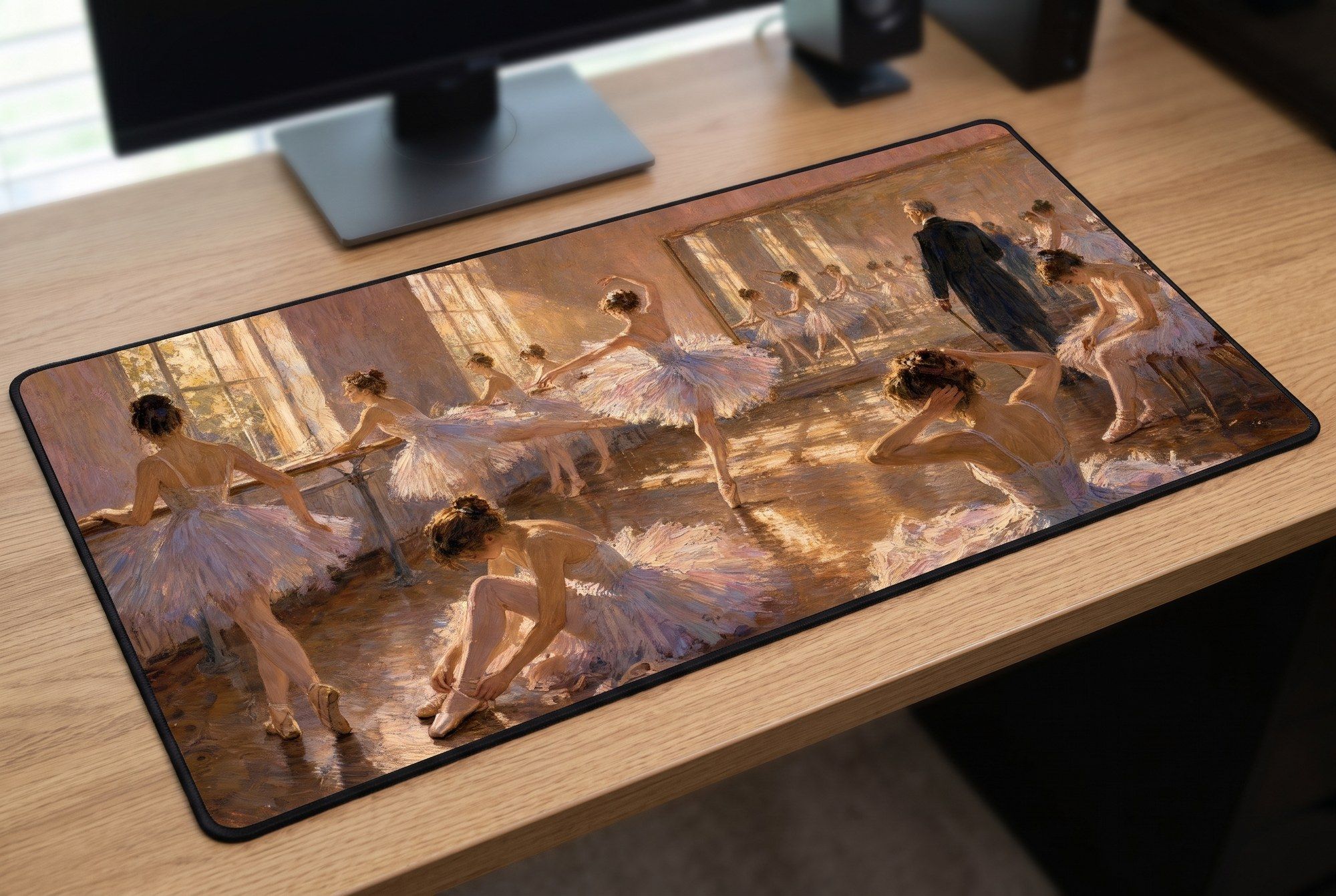 Schreibtischunterlage Mauspad - Degas Ballet (Impressionismus)