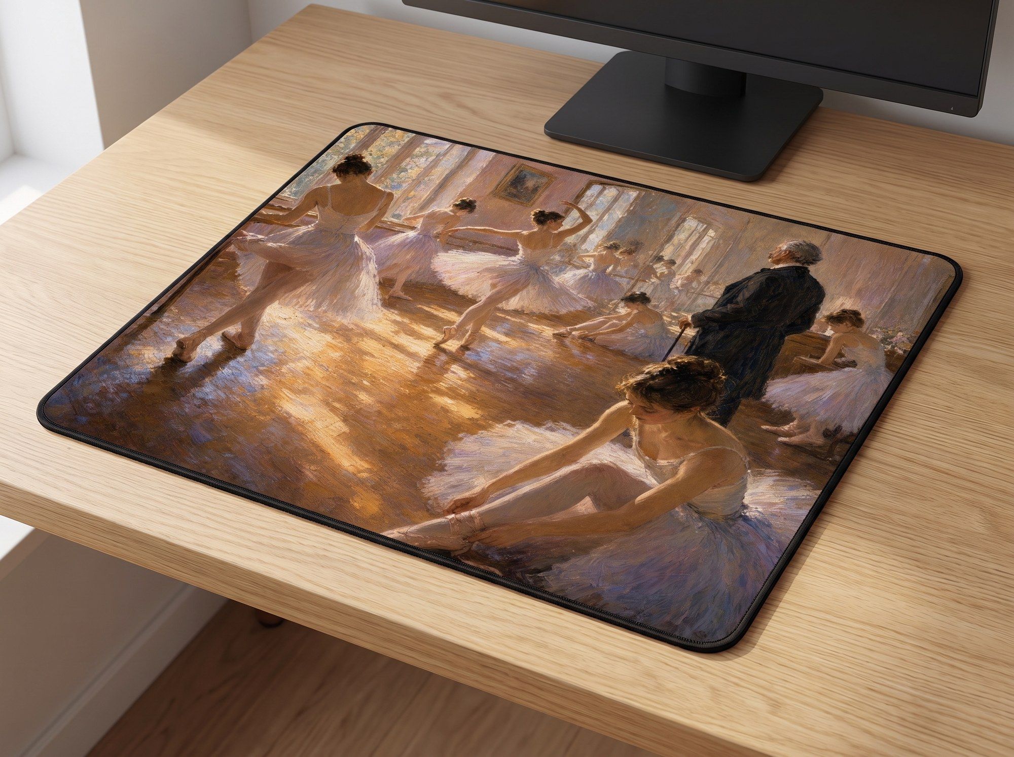 Schreibtischunterlage Mauspad - Degas Ballet (Impressionismus)
