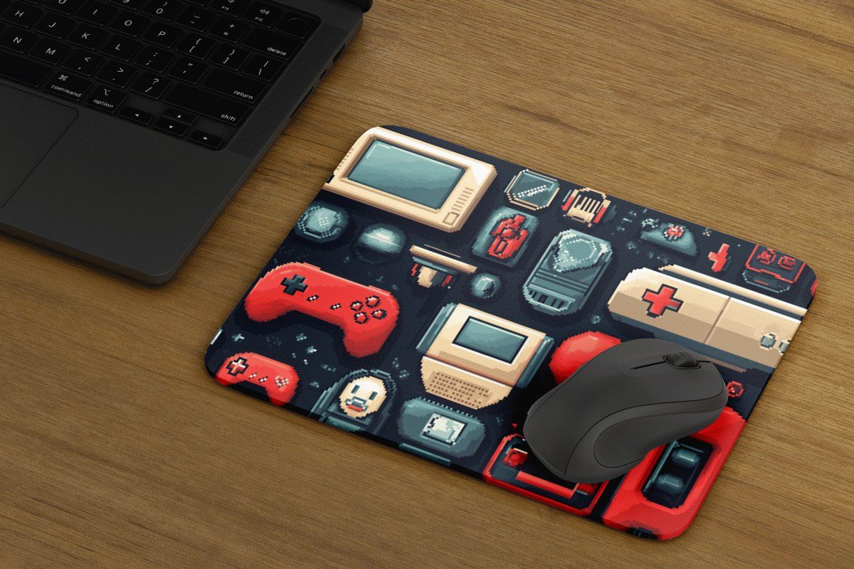 Retro Controller Mauspad
