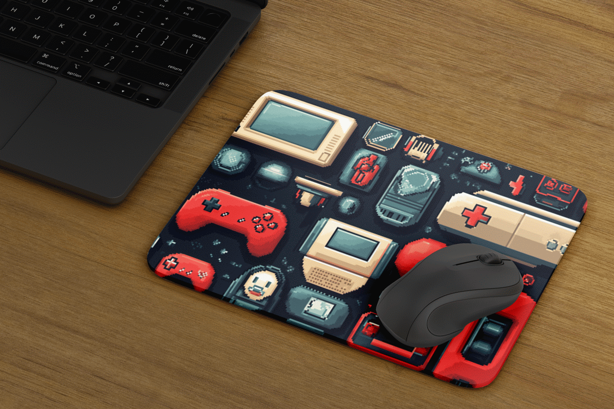 Retro Controller Mauspad
