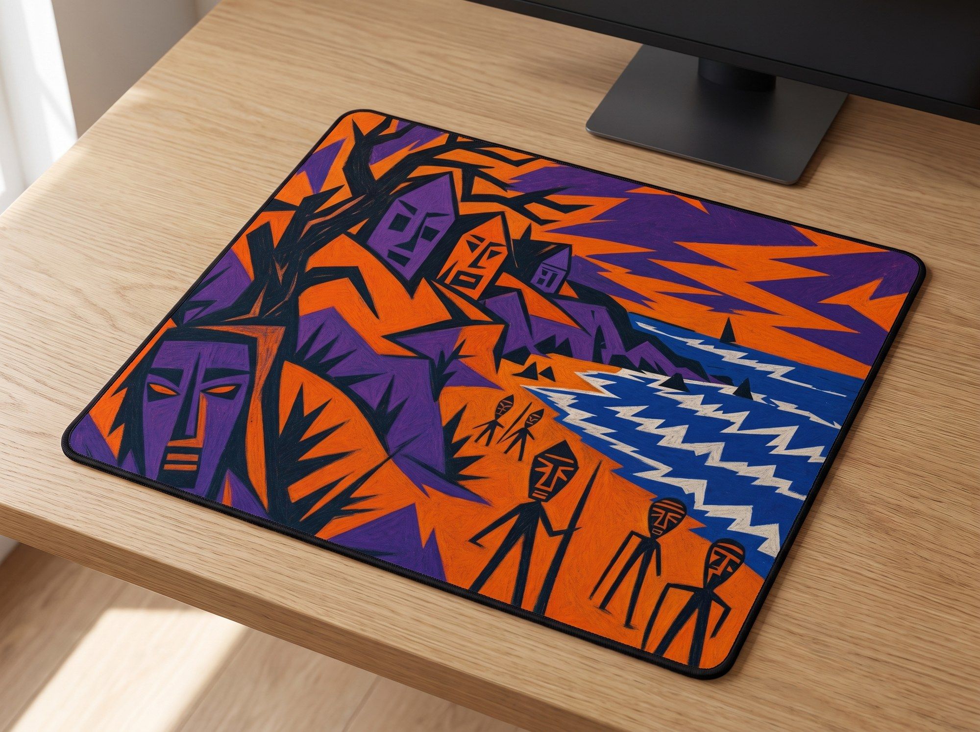 Schreibtischunterlage Mauspad - Heckel Dünen (Expressionismus)