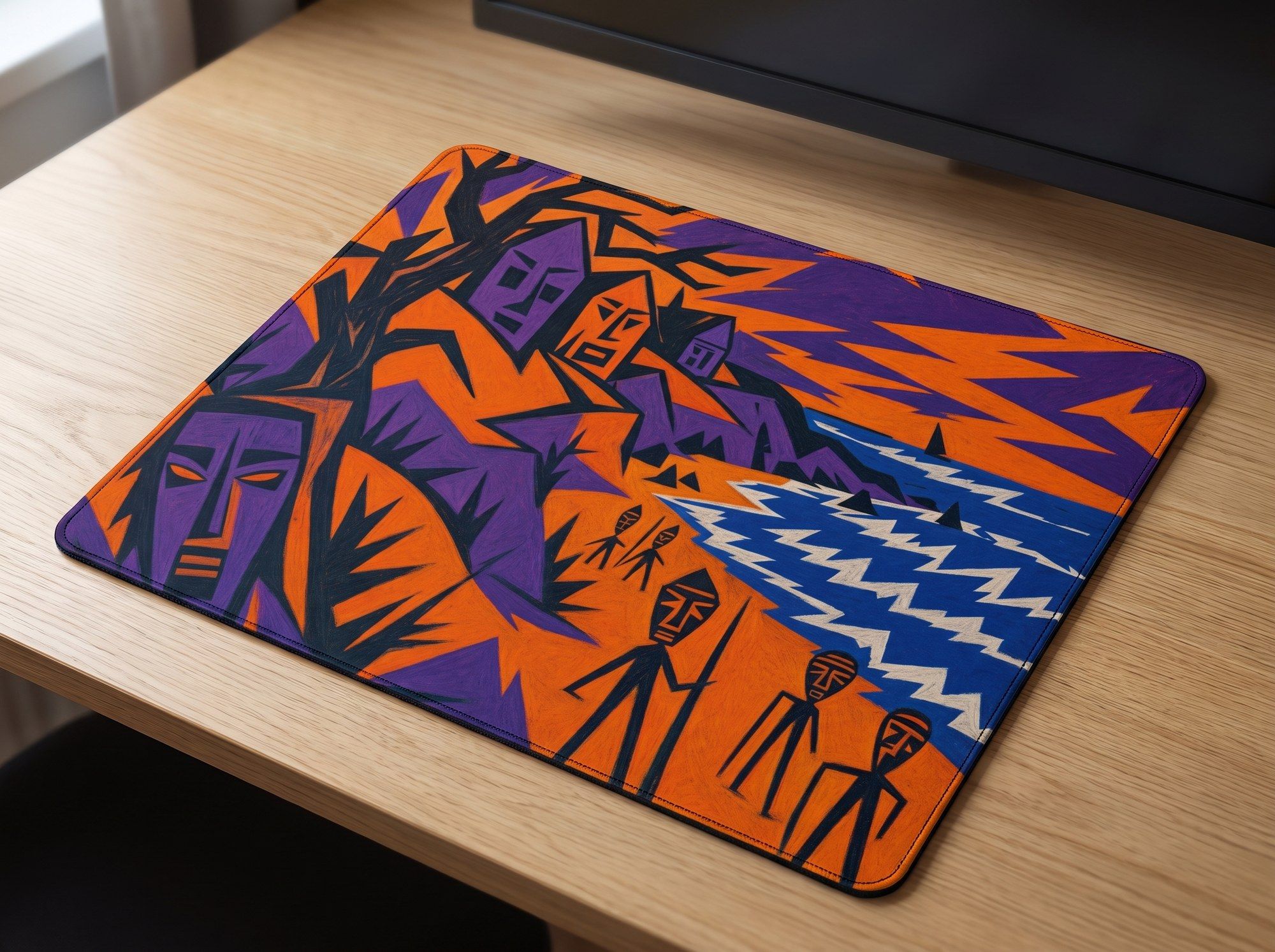 Schreibtischunterlage Mauspad - Heckel Dünen (Expressionismus)