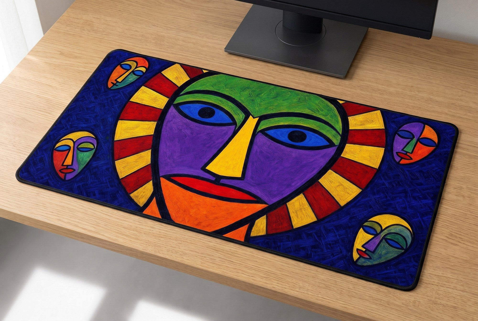 Schreibtischunterlage Mauspad - Jawlensky Gesicht (Expressionismus)