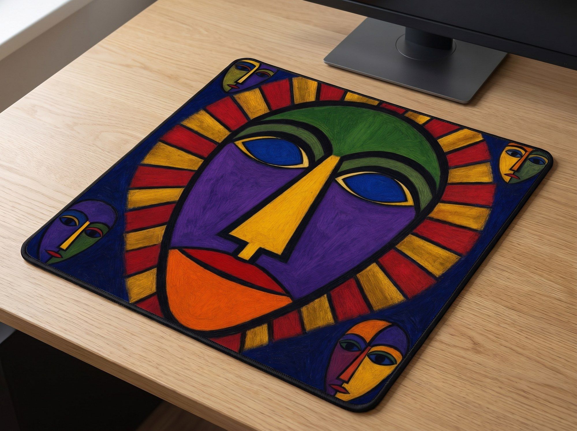 Schreibtischunterlage Mauspad - Jawlensky Gesicht (Expressionismus)