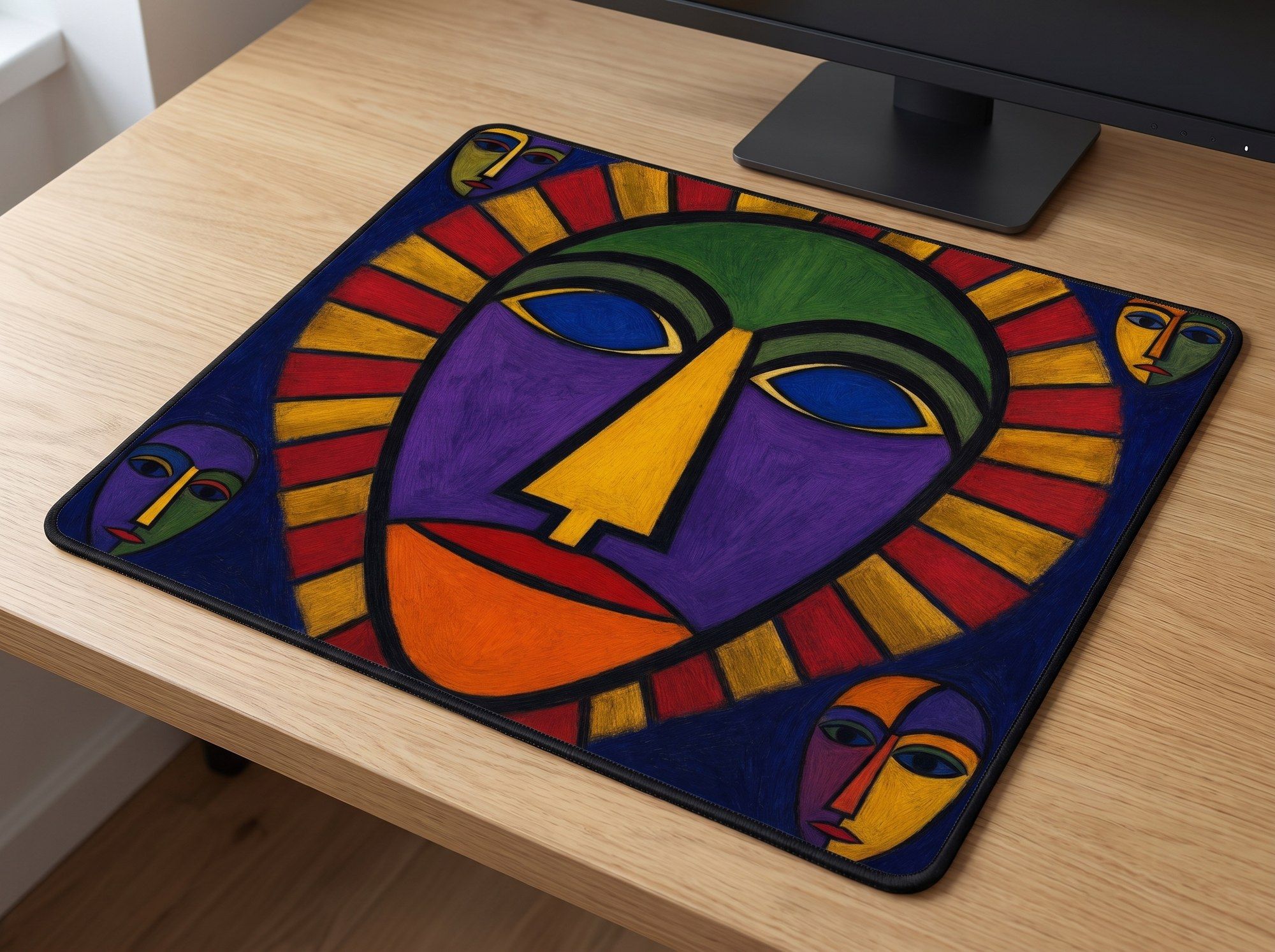 Schreibtischunterlage Mauspad - Jawlensky Gesicht (Expressionismus)