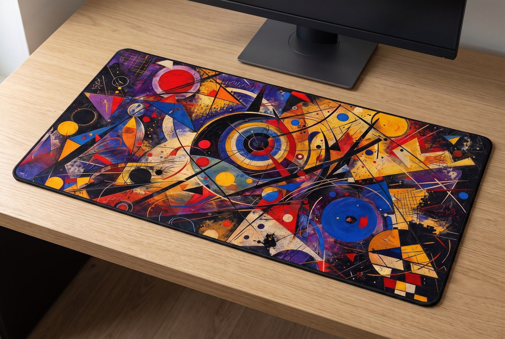 Schreibtischunterlage Mauspad - Kandinsky Abstrakt (Expressionismus)