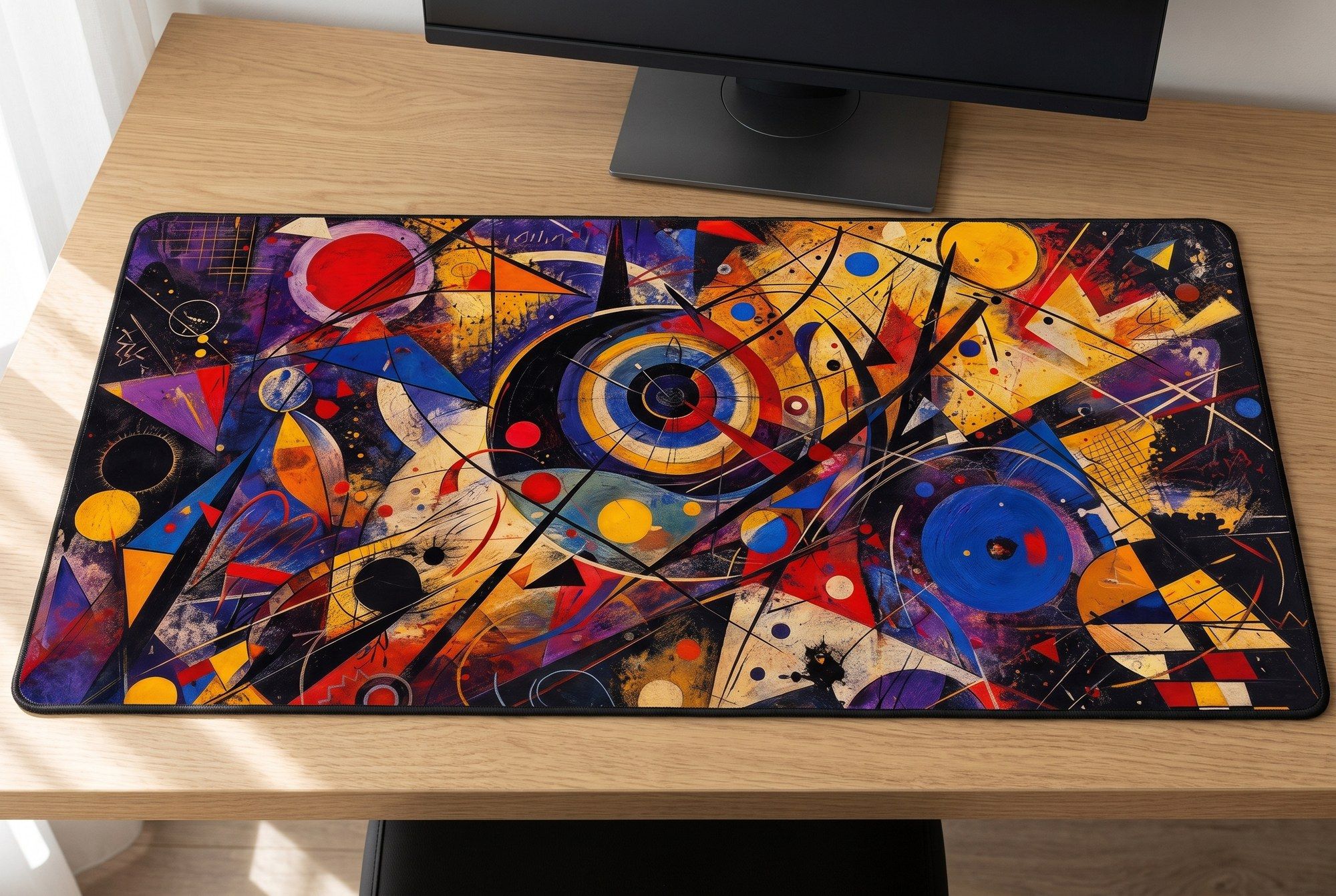 Schreibtischunterlage Mauspad - Kandinsky Abstrakt (Expressionismus)