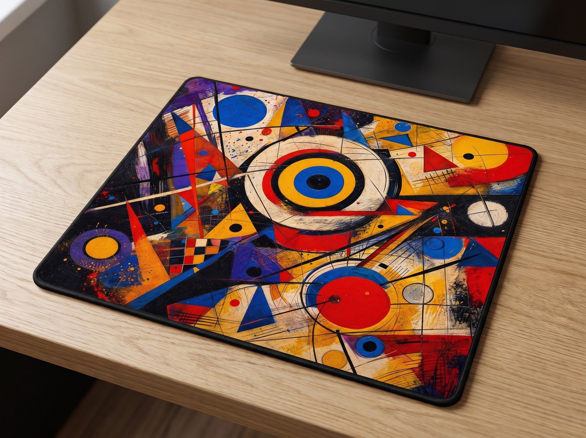 Schreibtischunterlage Mauspad - Kandinsky Abstrakt (Expressionismus)